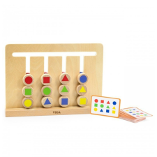 Fakopáncs Szín és formakereső állványban fajáték