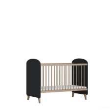 FAKTUM Colette Antracit 60x120-as babaágy kiságy, babaágy