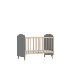 FAKTUM Colette Szürke 60x120-as babaágy kiságy, babaágy