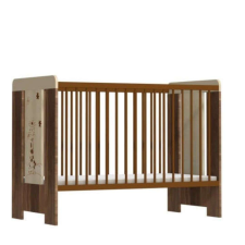 FAKTUM Makaó Kiságy 60x120cm - Zsiráf - szilva-juhar kiságy, babaágy