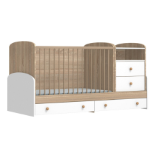 FAKTUM Mia kombi pelenkázós kiságy - Popup kiságy, babaágy