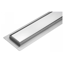 FALA Zuhanylefolyó 600 mm White Glass inox építőanyag
