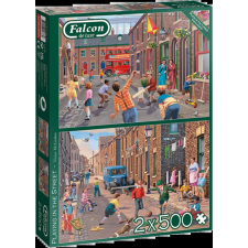 FALCON utcai játékok puzzle 2x500 darab puzzle, kirakós