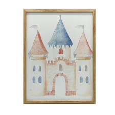 FALI PLAKÁT ÁLMOK KASTÉLYA 50x70 CM KERET NÉLKÜL MATT PAPÍR grafika, keretezett kép