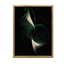  FALI PLAKÁT ALUMÍNIUM KERETBŐL 50x70 CM SÖTÉT ELEGANCE grafika, keretezett kép
