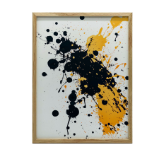 FALI PLAKÁT ALUMÍNIUM KERETBŐL ENERGIA FOLTOKBAN 50x70 CM grafika, keretezett kép