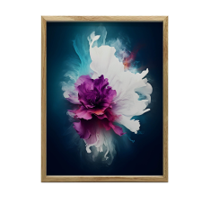 FALI PLAKÁT EGY VIRÁG ABSZTRAKT VARÁJA 70x100 CM KERET NÉLKÜL grafika, keretezett kép