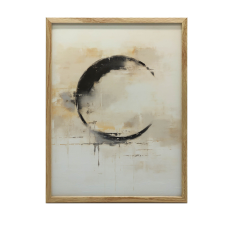  FALI PLAKÁT FA KERETBEN A KÖR SZIMFÓNIÁJA 70X100 CM grafika, keretezett kép