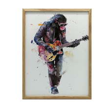 FALI PLAKÁT GITÁR MASTER KERET NÉLKÜL NAGY 70x100 CM MATT grafika, keretezett kép