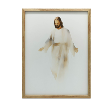 FALI PLAKÁT JÉZUS Akvarellben RELIGIOUS 70x100 CM KERETTEL grafika, keretezett kép