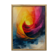 FALI PLAKÁT SZÍNEK ÉBREDÉSE KERET NÉLKÜL 70x100 CM MATTE grafika, keretezett kép