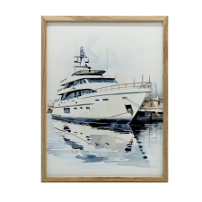 FALI PLAKÁT TENGER TÜKRÖZÉSEK KERET NÉLKÜL 50X70 CM MATT 230 GSM grafika, keretezett kép