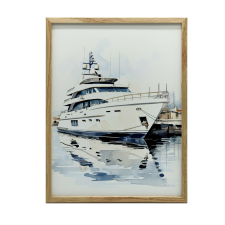 FALI PLAKÁT TENGERI TÜKRÖZÉSEK KERET NÉLKÜL 70X100 CM MATT PAPÍR grafika, keretezett kép