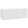  Fali TV szekrény Fehér 78,5 x 31 x 30 cm Szerelt Fa