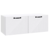  Fali TV szekrény Fehér 78,5 x 31 x 30 cm Szerelt Fa