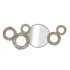  Fali vaslemez komló tükörrel 106x3,8x48cm bútor