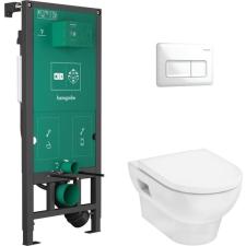  Fali wc szett Hansgrohe GladeLake S könnyűszerkezetes falakba / falsík előtti 60301450 szaniter