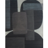  Falikép 686 Fekete 80x100x4 cm