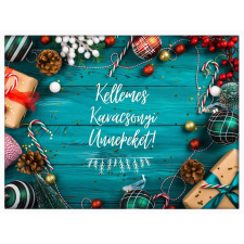  Falikép – Boldog Karácsonyt 3. (videóvetítő opcióval) grafika, keretezett kép