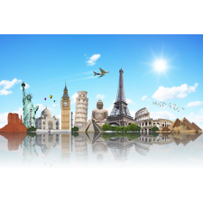  Falikép City92 Világemlékek, 300 x 250 cm tapéta, díszléc és más dekoráció