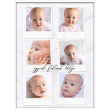  Falikép kollázs sok fotóból felirattal 8. (videóvetítő opcióval) grafika, keretezett kép