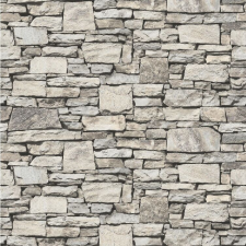  Falikép különböző szürke kövekkel, 400 x 250 cm tapéta, díszléc és más dekoráció