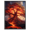  Falikép – Lávafolyam 2. (videóvetítő opcióval)