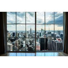  Falikép NY a jövőbe, 300 x 250 cm tapéta, díszléc és más dekoráció