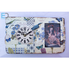  Falióra cserélhető képpel ( 8cm x 12cm képméret ) (&quot; Paris &quot; ) falióra