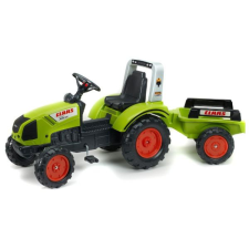 Falk : Claas pedálos traktor utánfutóval lábbal hajtható járgány