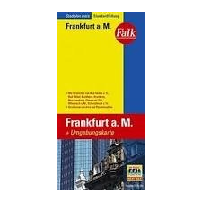 Falk Frankfurt térkép Falk 1:20 000 térkép
