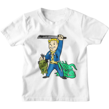 Fallout Vault Boy Ghoul Hunter - Gyerek Póló gyerek póló