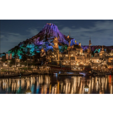  Falmatrica A város a vulkán közelében, 250 x 200 cm tapéta, díszléc és más dekoráció