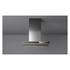 Falmec LUMINA NRS sziget páraelszívó, 90 cm, inox/fekete üveg páraelszívó