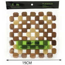  Family alátét bambusz 19cm négyzet alakú konyhai eszköz