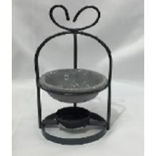  family aromalámpa ker.  állványos  8,5x8x18,5cm gyertya