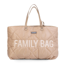  “Family Bag” Táska – Pufi – Bézs pelenkázótáska