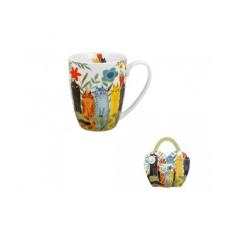  family bögre porcelán  350ml "garden felines" bögrék, csészék