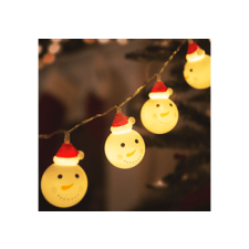 FAMILY CHRISTMAS 58222A LED fényfüzér - hóember - 10 LED - 1,1 m - 3 x AA karácsonyfa izzósor
