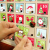 FAMILY CHRISTMAS 58744 Adventi kalendárium matrica szett - 5 x 5 cm