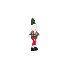 FAMILY CHRISTMAS 58759A KARÁCSONYI TEXTIL MIKULÁS FIGURA TELESZKÓPOS LÁBBAL karácsonyfa izzósor