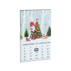 FAMILY CHRISTMAS LED fali kép, kalendárium, 30 x 50 cm, 3 LED, melegfehér (58466)