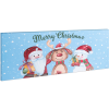 FAMILY CHRISTMAS LED fali kép, Merry Christmas, 70 x 30 cm, 6 LED, melegfehér (58464)