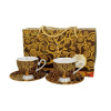  family csésze + alj 2sz. porcelán 220ml klimt tree of life