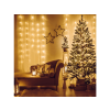 FAMILY DECOR LED-es fényfüggöny, 4,2 méter, 200 LED, melegfehér (58901A)