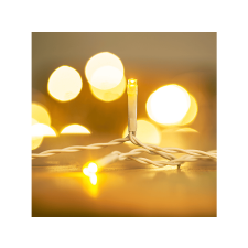 FAMILY DECOR LED-es fényfüggöny távirányítóval, 3 x 3 méter, 300 LED, melegfehér (58907A) karácsonyfa izzósor