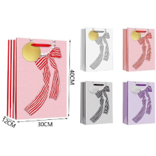  Family dísztasak 30x40x12cm masnis 4f. party kellék