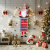 Family Fali adventi naptár - 3D skandináv manóval - textil - 100 x 28 cm (58964)