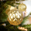 Family Karácsonyfadísz szett - gömbdísz - arany - 6 db / csomag