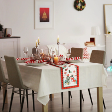 Family Karácsonyi dekoráció - asztalterítő futó - manós - 183 x 33 cm, 59732B lakástextília